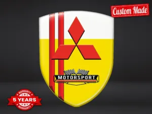 Mitsubishi Adesivi Auto Personalizzati Forti Limitati Universali